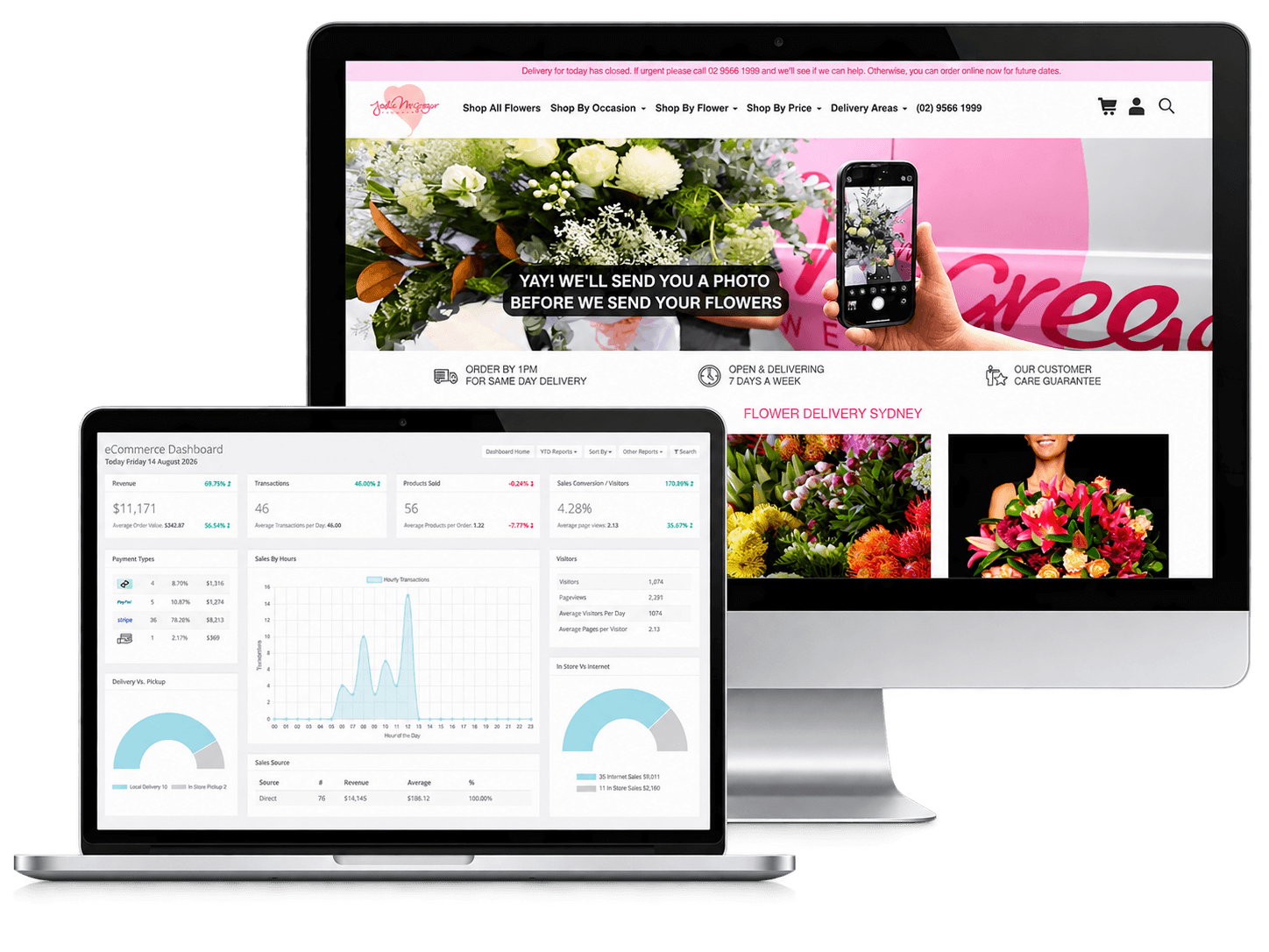 Flower Store In A Box ecommerce platform